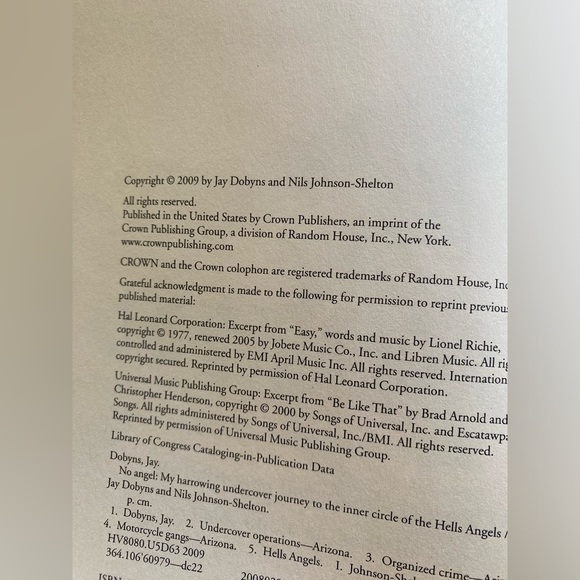 No Angel Hardback Book by Jay Dobyns. With Cover. - Picture 6 of 10